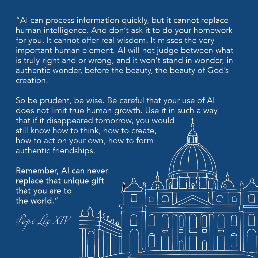 Pope Leo on AI