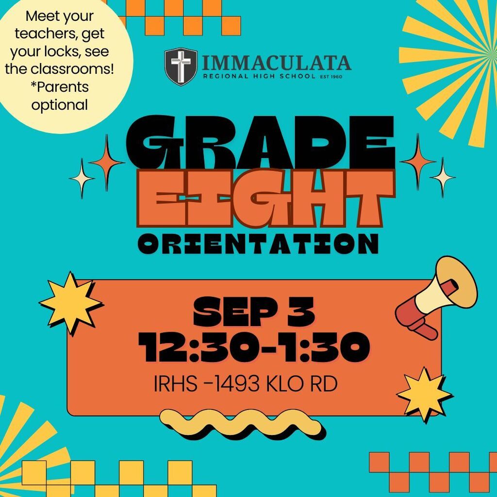 grade 8 orientation