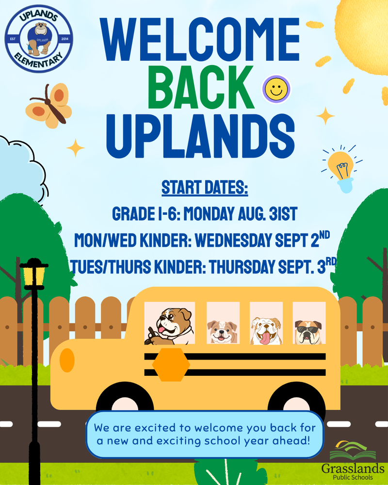 Welcome Back Uplands