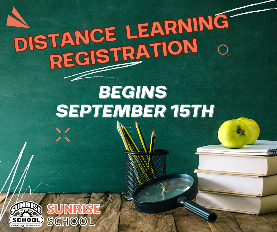 Distance learning registration