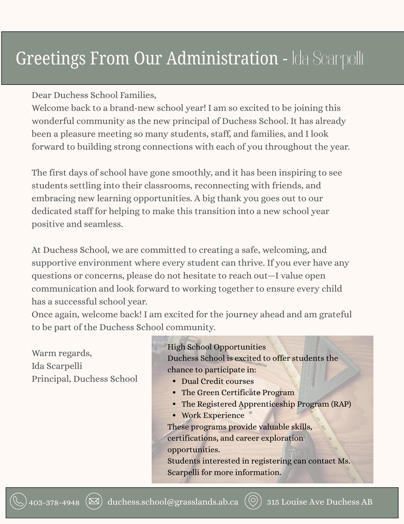 Here is the September Newsletter.