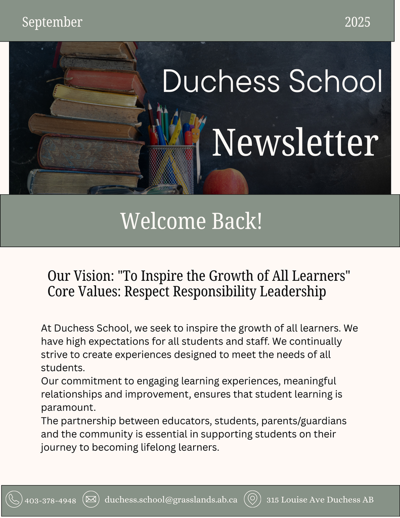 Here is the September Newsletter.