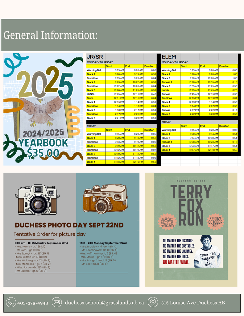 Here is the September Newsletter.