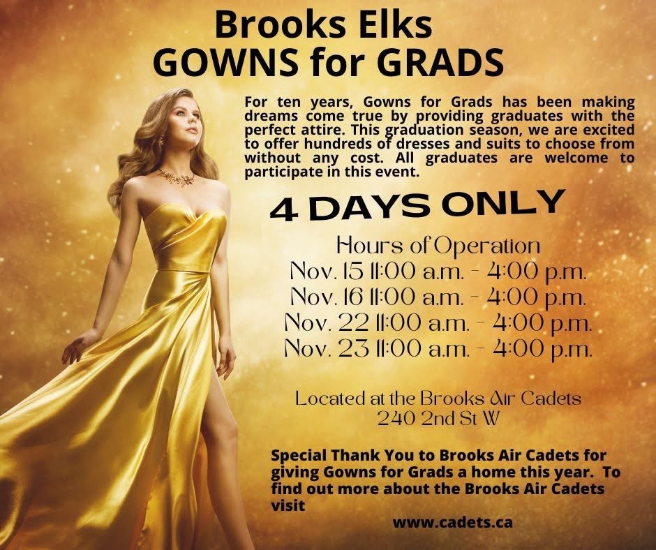 Brooks Elks Gowns for Grads