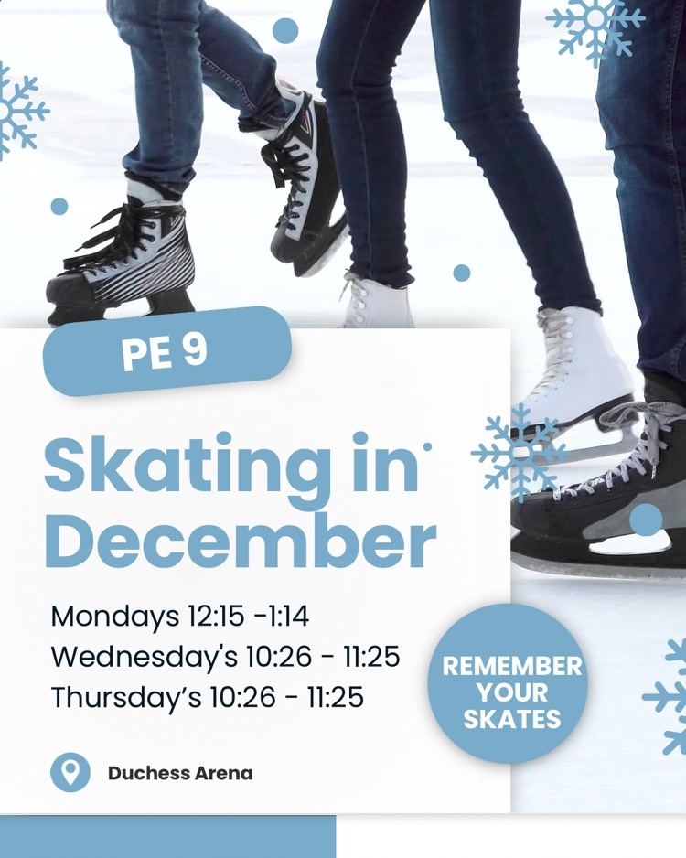 Skating in December 