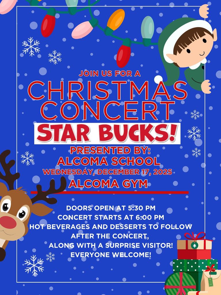 2025 Star Bucks Christmas Poster 