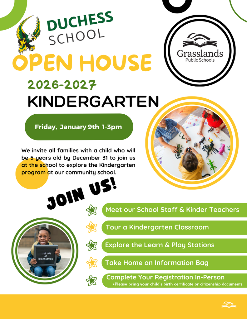 Kindergarten Open House This Friday!