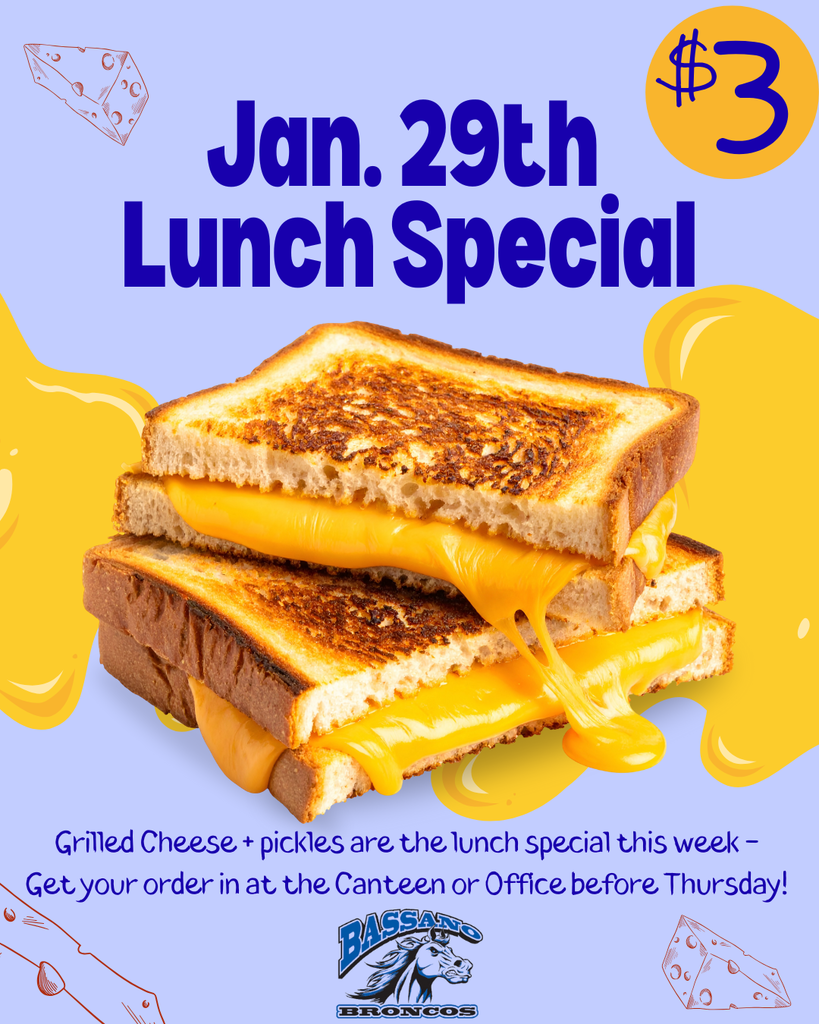 Jan 29th Lunch Special