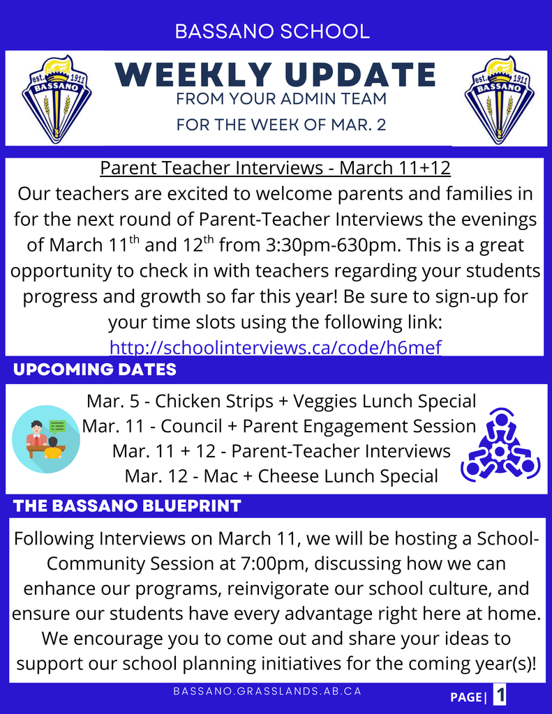 Weekly Update - week of March 2