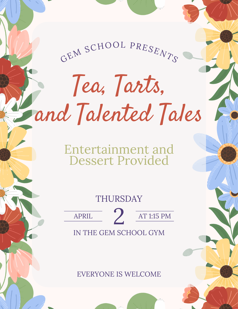 Tea, Tarts and Talented Tales