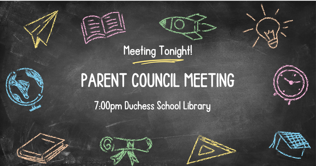 Parent Council Meeting Tonight @ 7:00pm