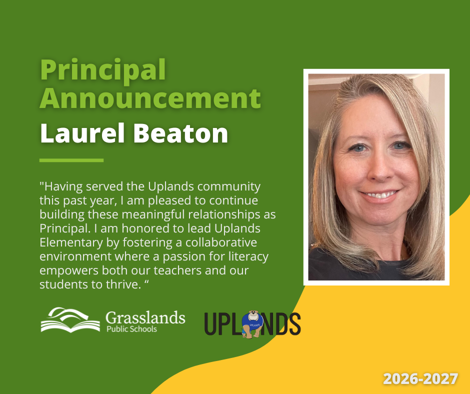 Principal Announcement