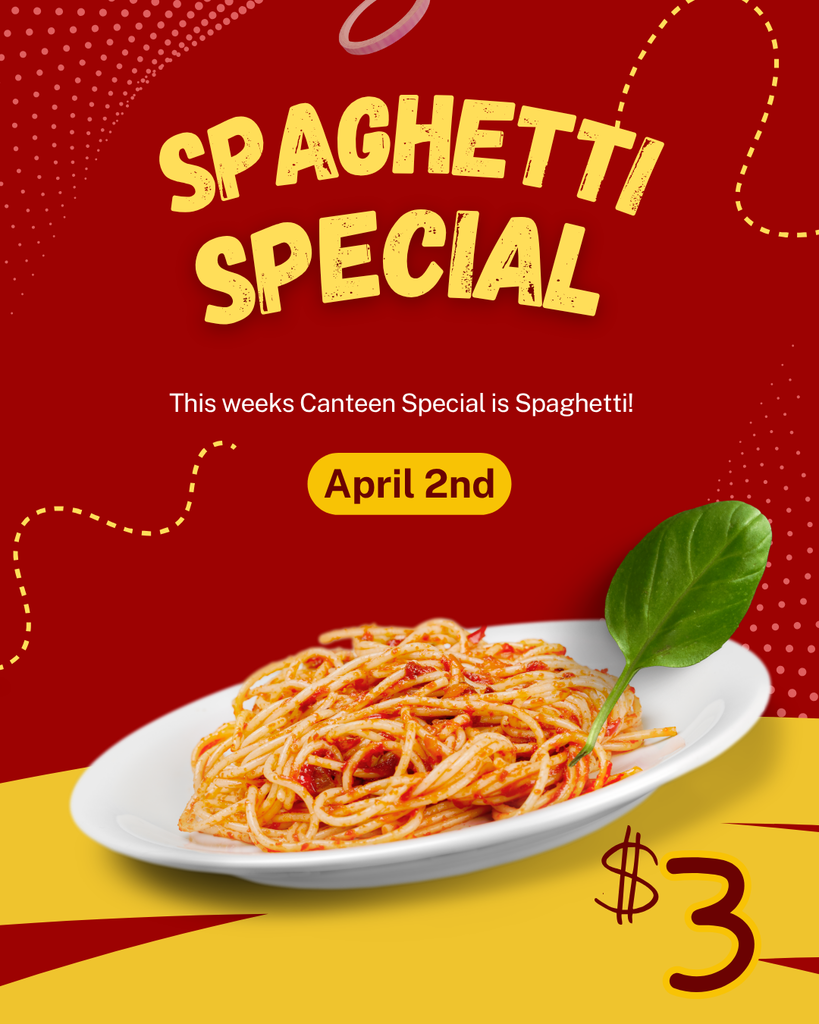 Lunch Special - April 2nd