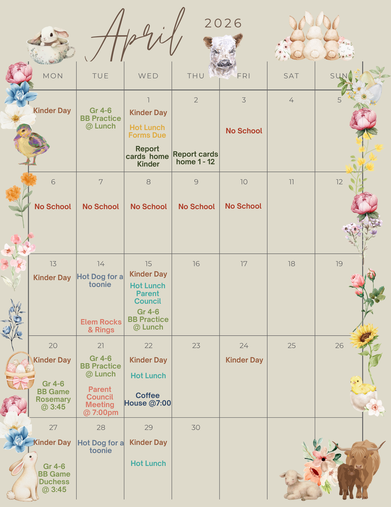 April Newsletter 2026