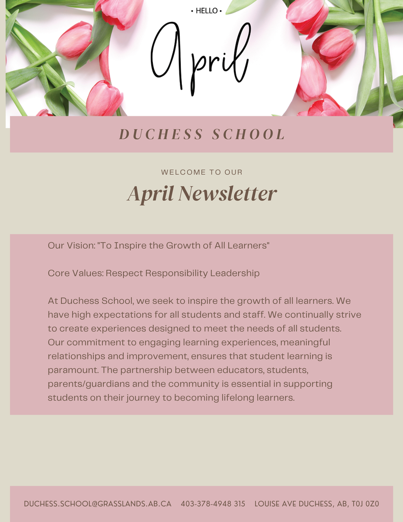 April Newsletter 2026