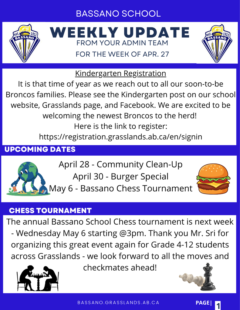 Admin Update - Apr 27
