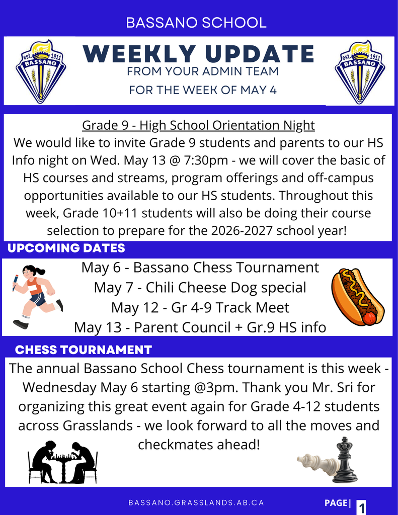 Weekly Update - May 4