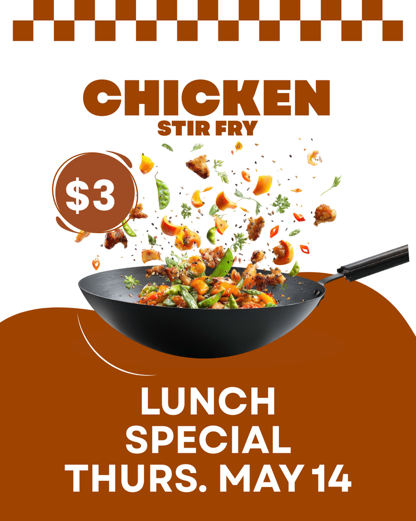 Lunch Special - Thurs. May 14