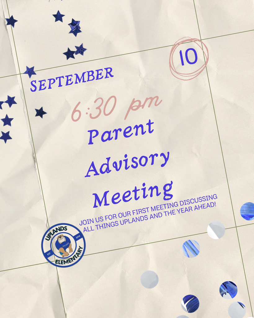 SAC Meeting - Sept 10 @6:30pm