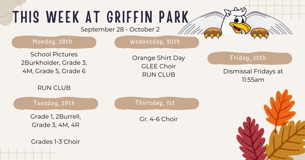 This week at Griffin Park