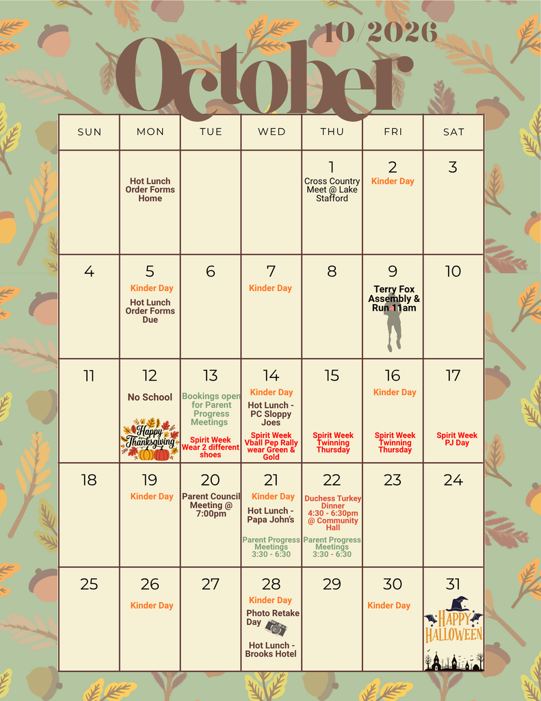 October