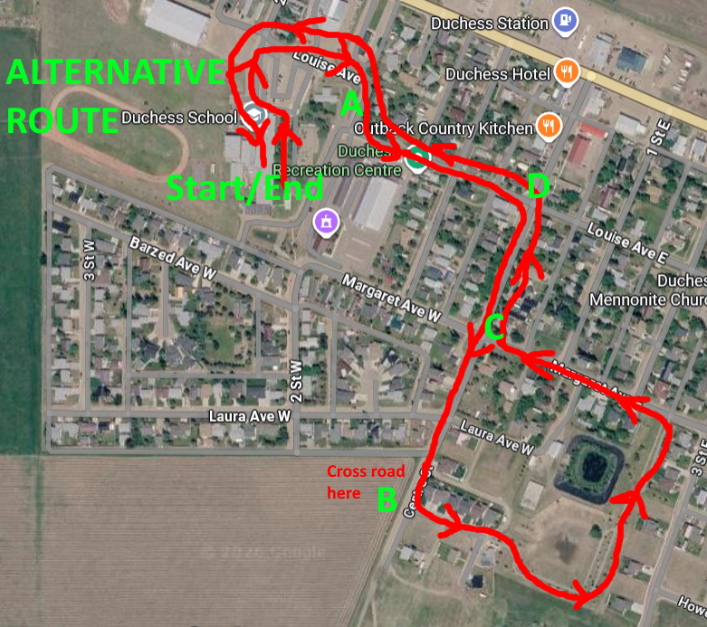 Terry Fox Alternate Route