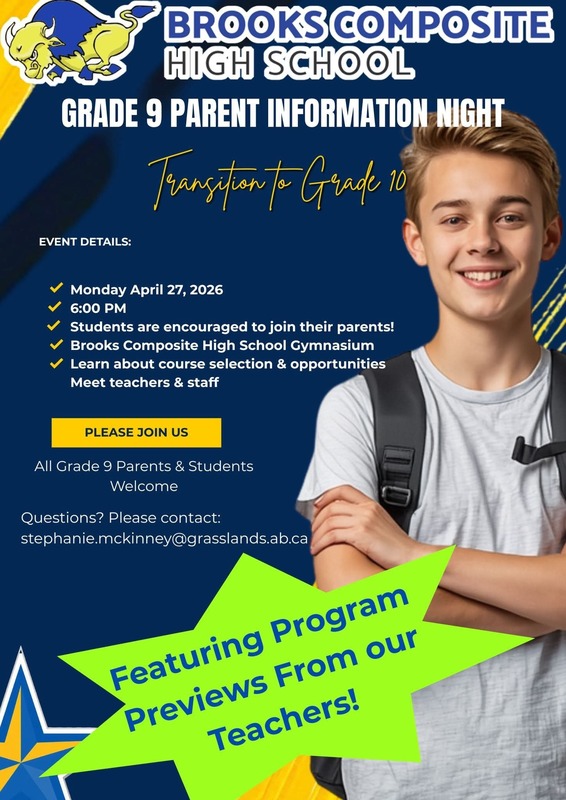 Information for Grade 9 Parent Night