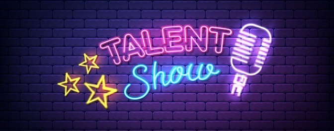 Talent Show banner graphic