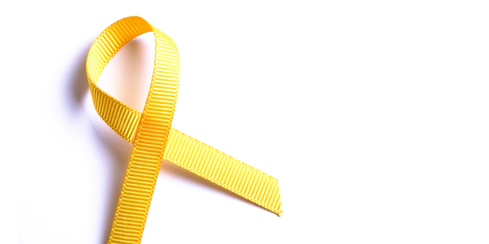 Yellow Awareness Ribbon