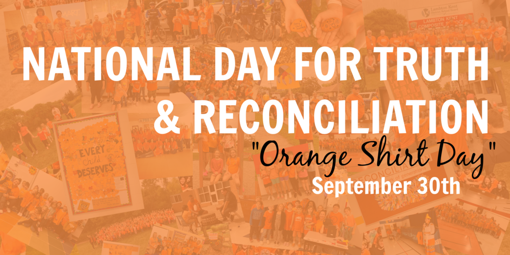 National Day for Truth & Reconciliation "Orange Shirt Day"