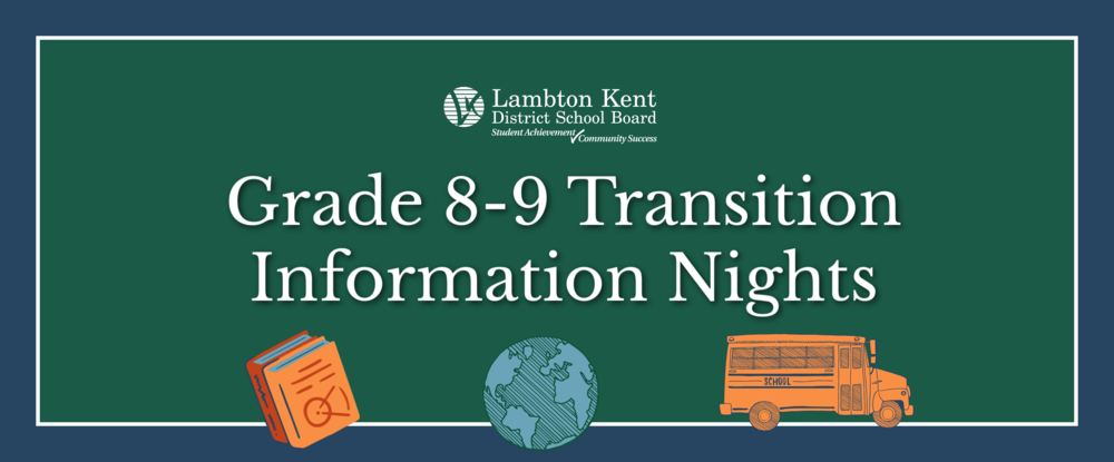 Grade 8-9 Transition Information Nights