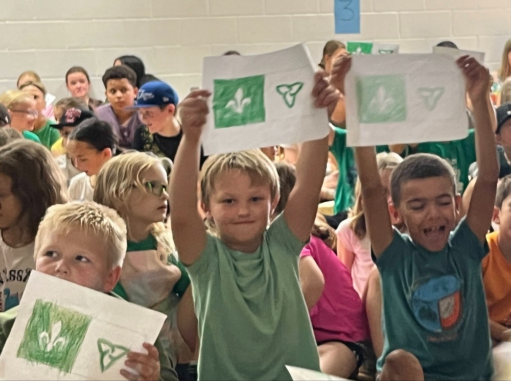 Franco Ontarian flags