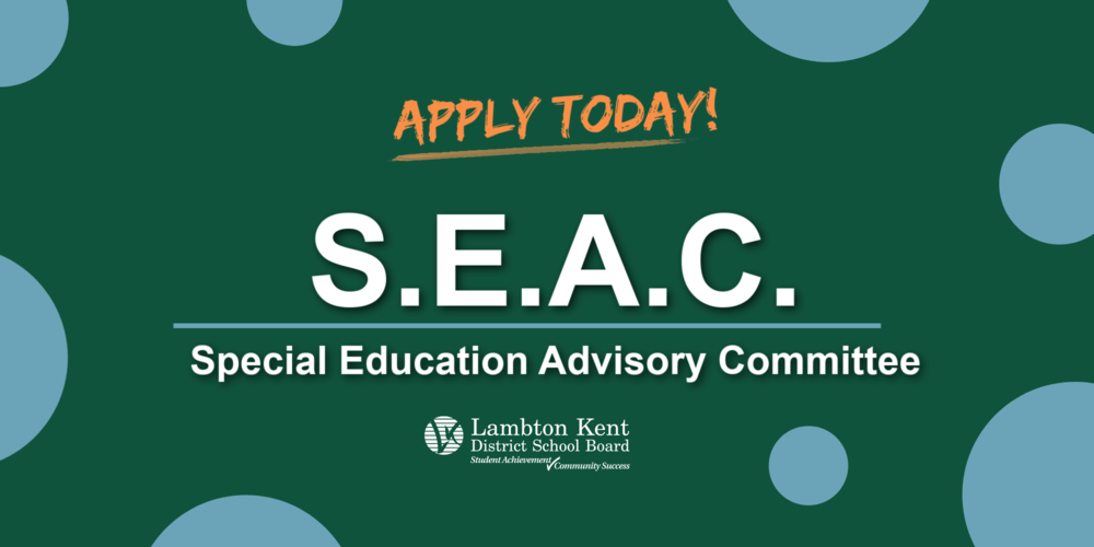 Special Education Advisory Committee