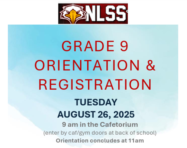 Grade 9 Orientation and Registration