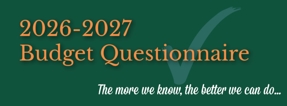 2026-2027 Budget Survey