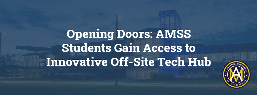 Opening Doors: AMSS Students Gain Access to Innovative Off-Site Tech Hub