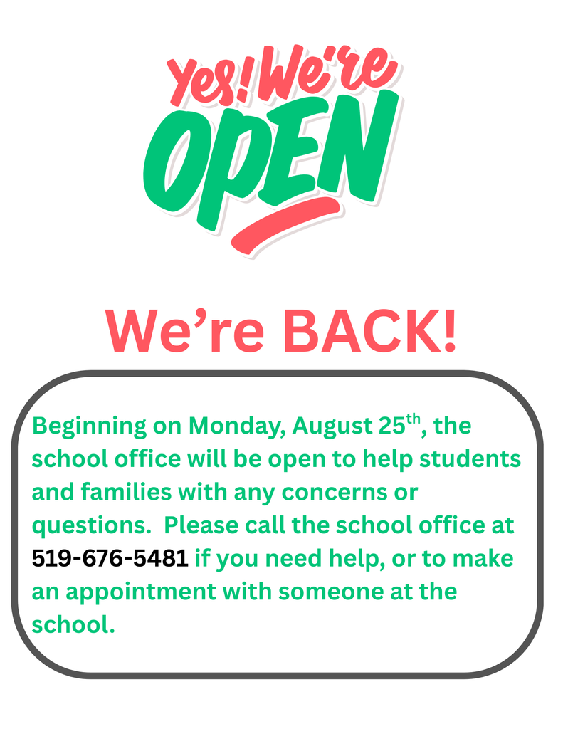 We're Back!