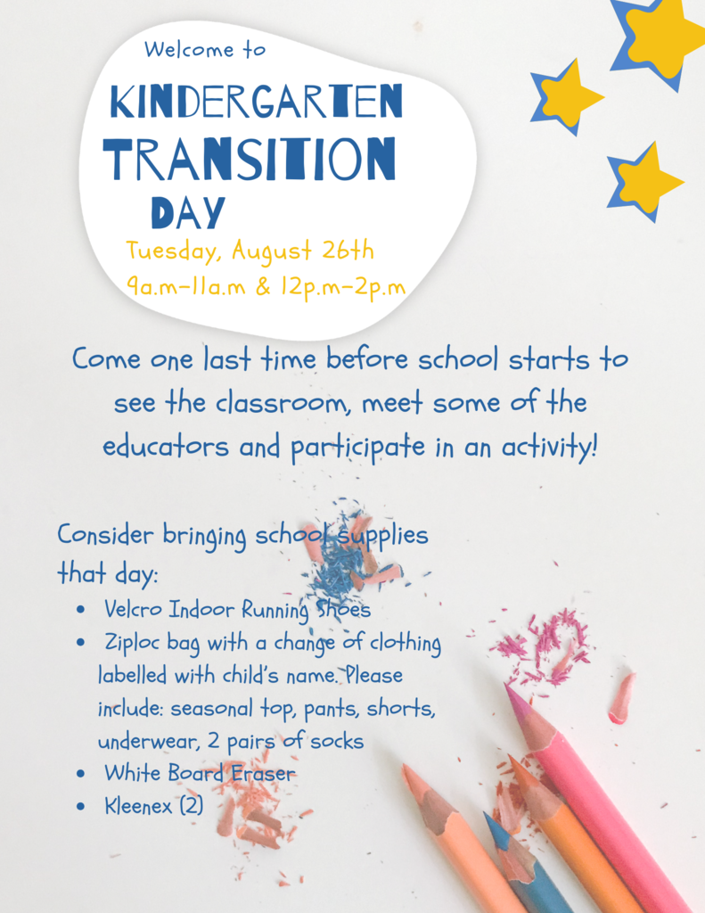 Kindergarten Transition Day