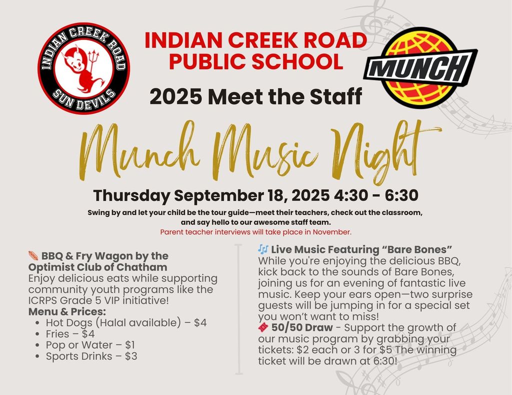2025 Meet the Staff Munch Music Night