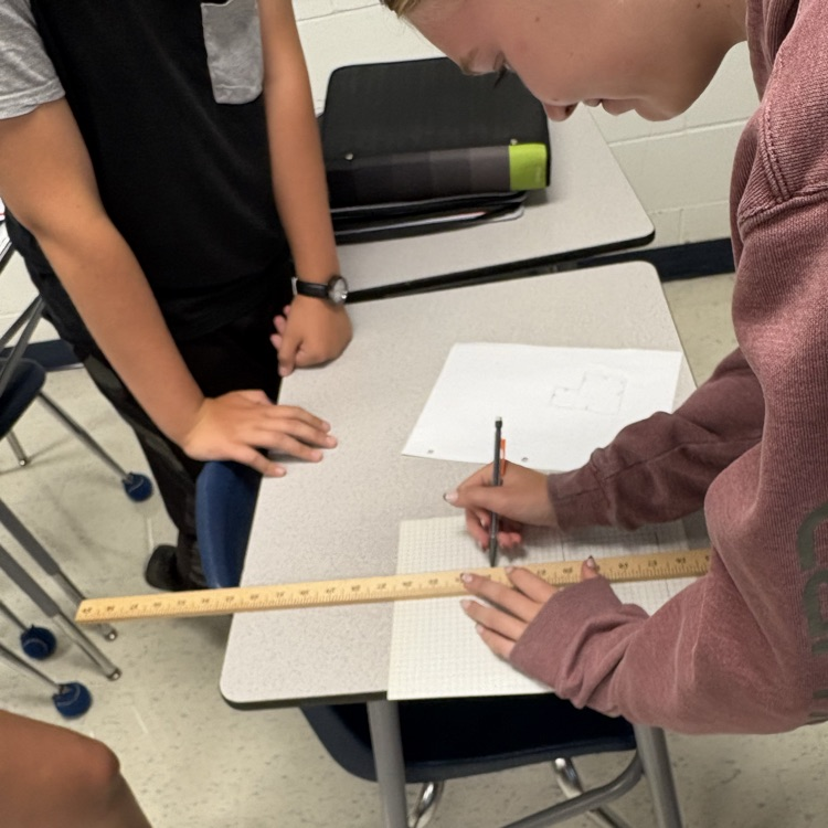 Making maps of the classroom in Grade 9 Geography!🗺️
