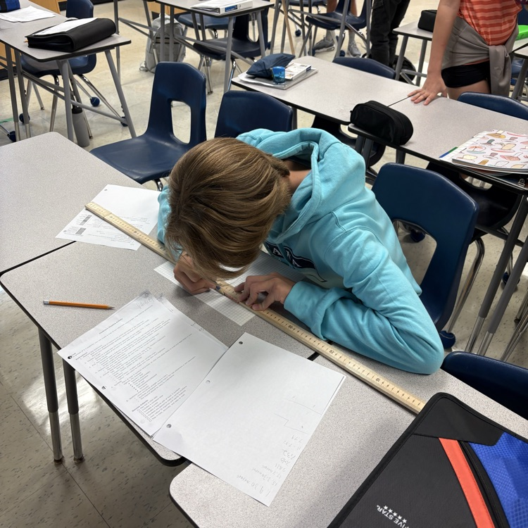 Making maps of the classroom in Grade 9 Geography!🗺️