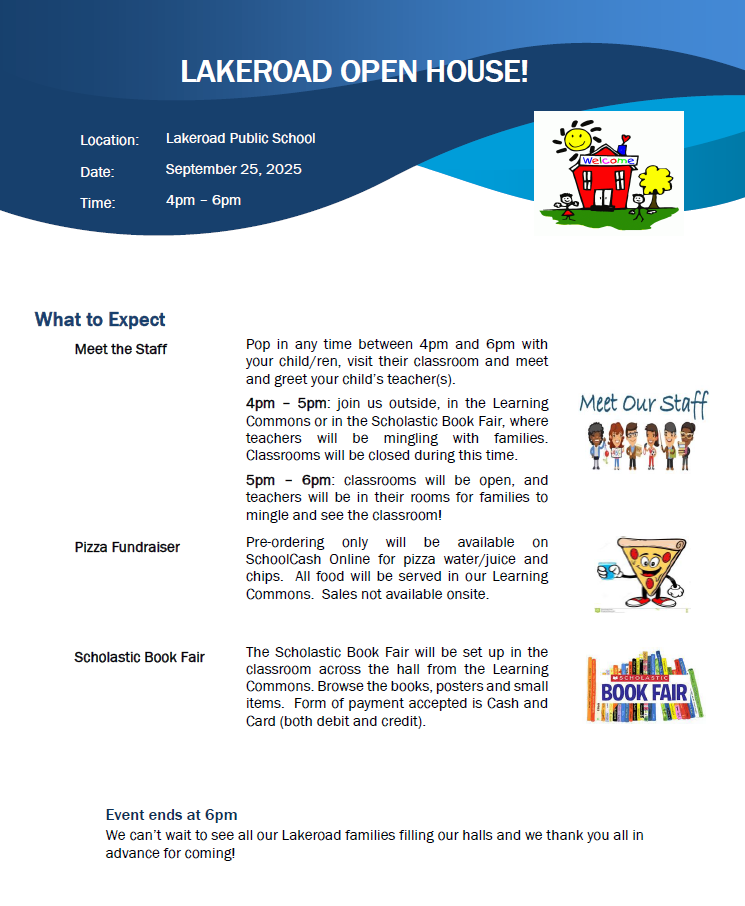Open House Flyer