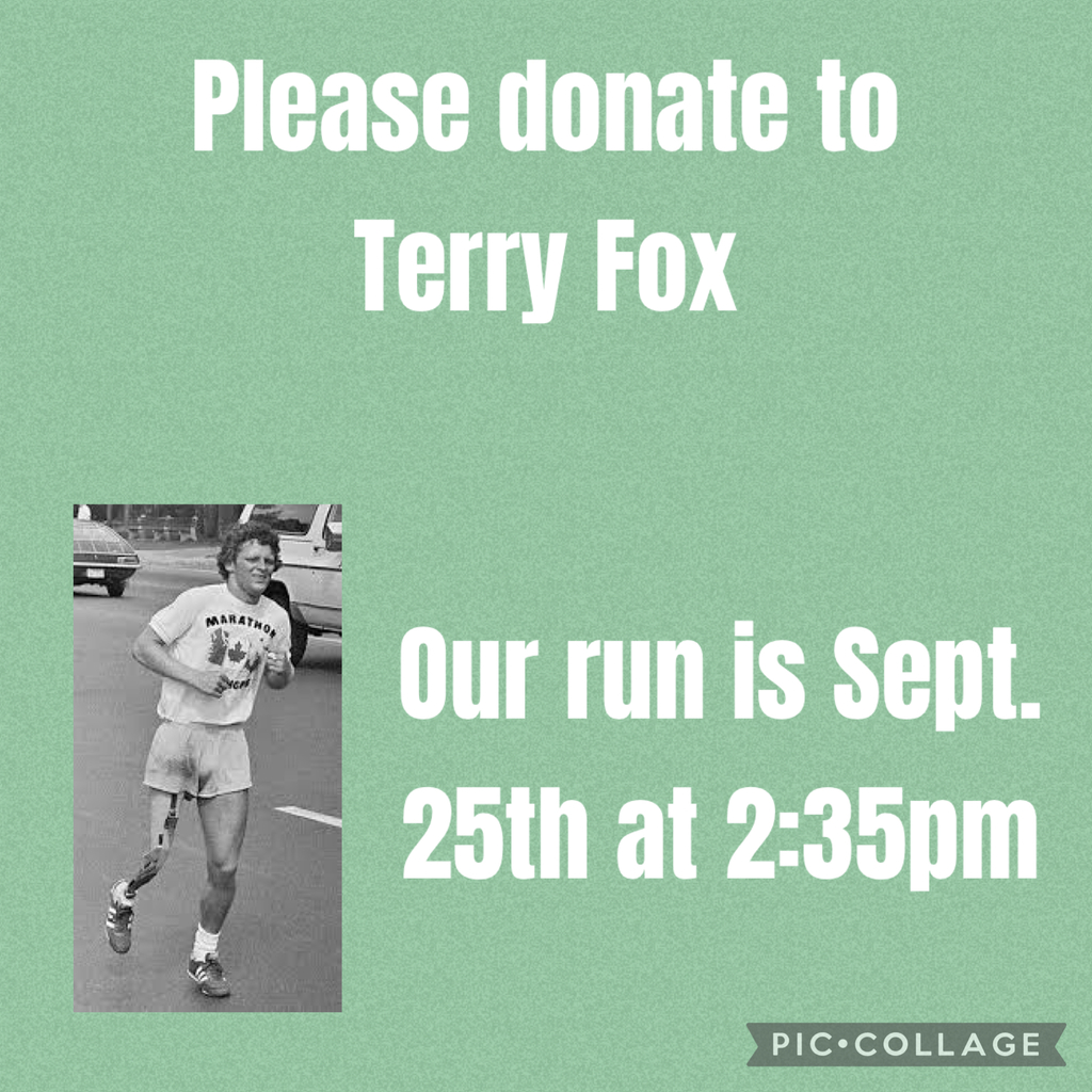 Information about Winston Churchill's Terry Fox Run 2025