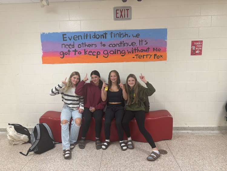 The 45th Terry Fox Run is just around the corner. Let’s go Vikings let’s help find a cure for cancer. Every donation counts!!