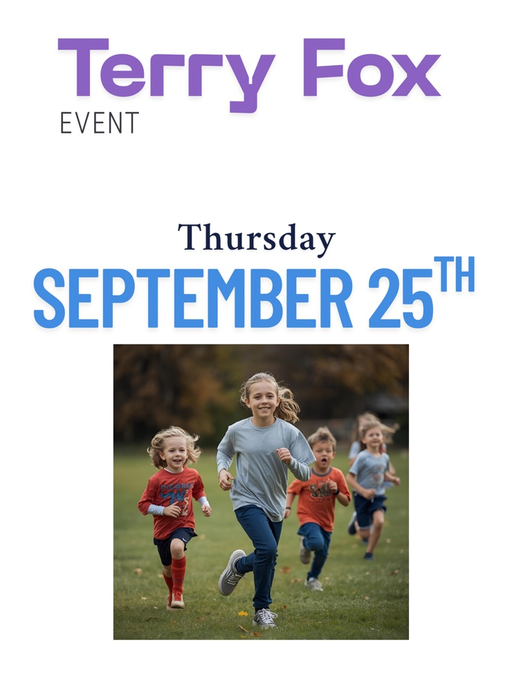 Terry Fox event poster 