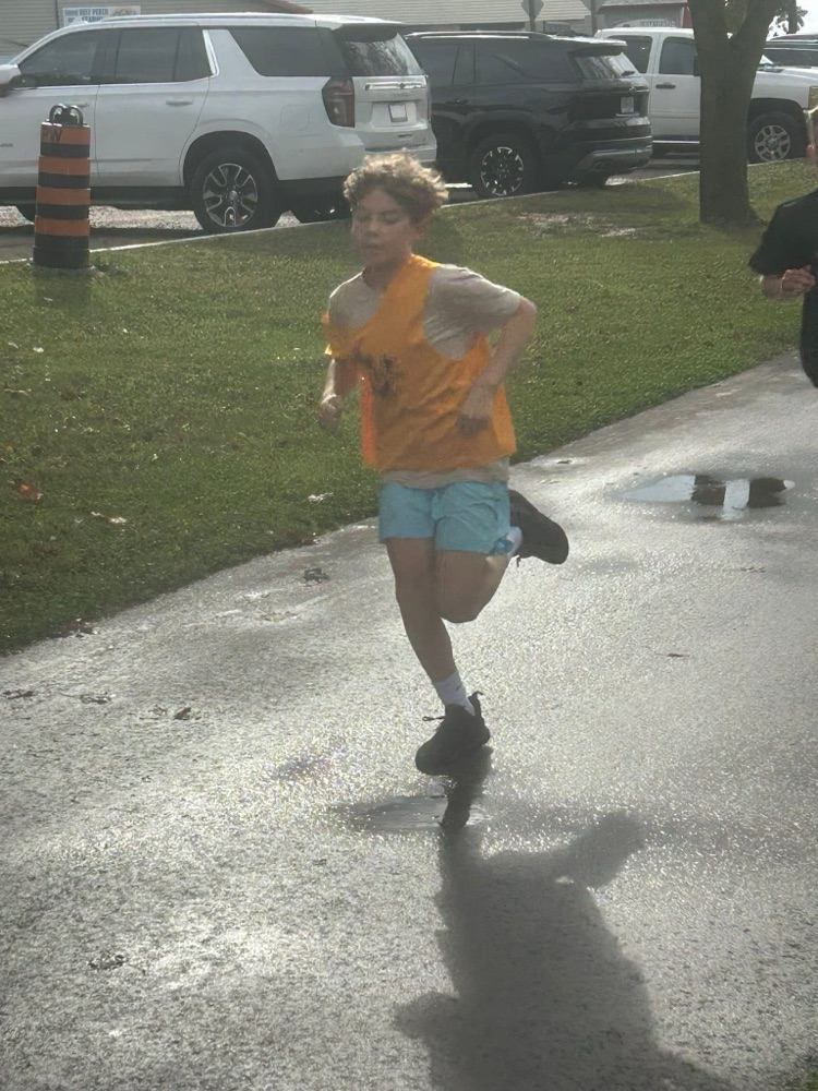 Wheatley warrior running a cross country race