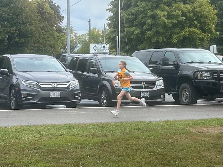 Wheatley warrior running a cross country race