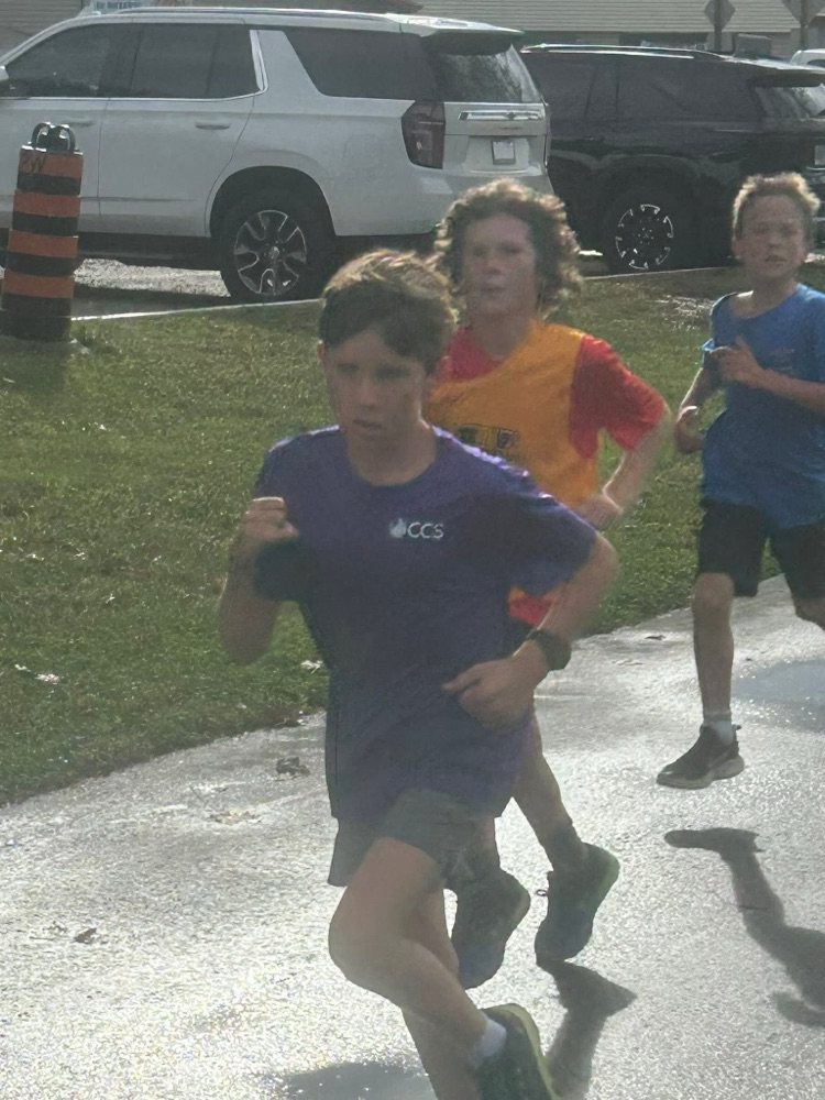 Wheatley warrior running a cross country race