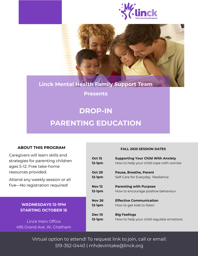 Linck Drop In Poster - 2025