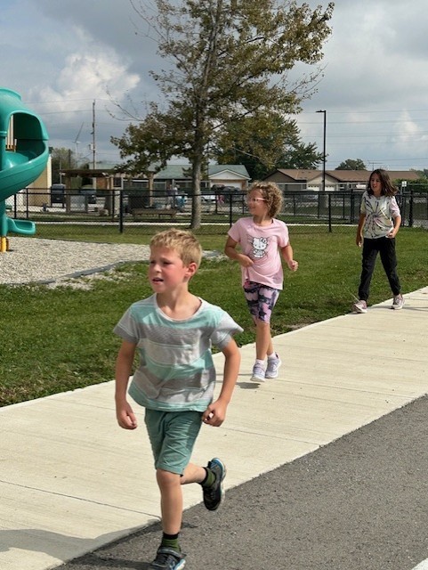 Running for Terry! 